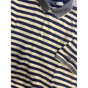 Vintage 90s Masters Collection Golf Polo Augusta Georgia Men's Large 100% Cotton